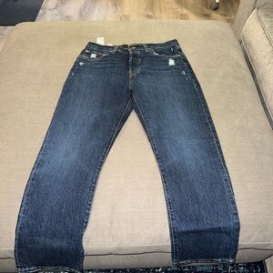 Levi’s 501 dark wash jeans